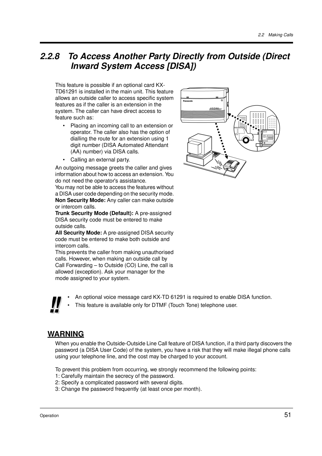 Panasonic KX-TD612E user manual Making Calls 