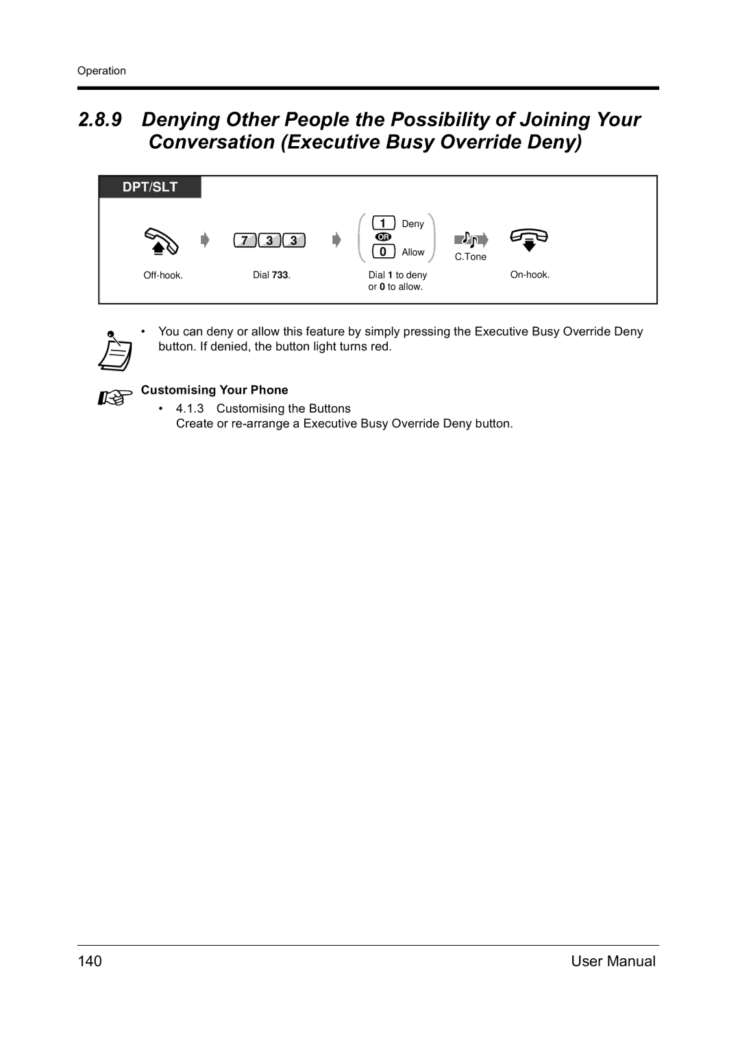 Panasonic KX-TD612NZ user manual 140 