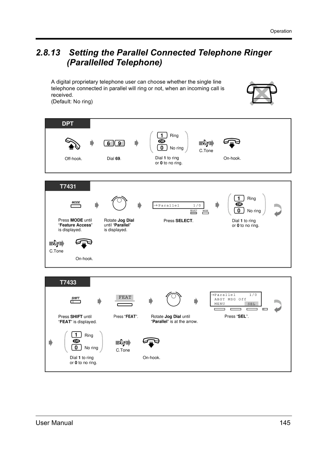 Panasonic KX-TD612NZ user manual 145 