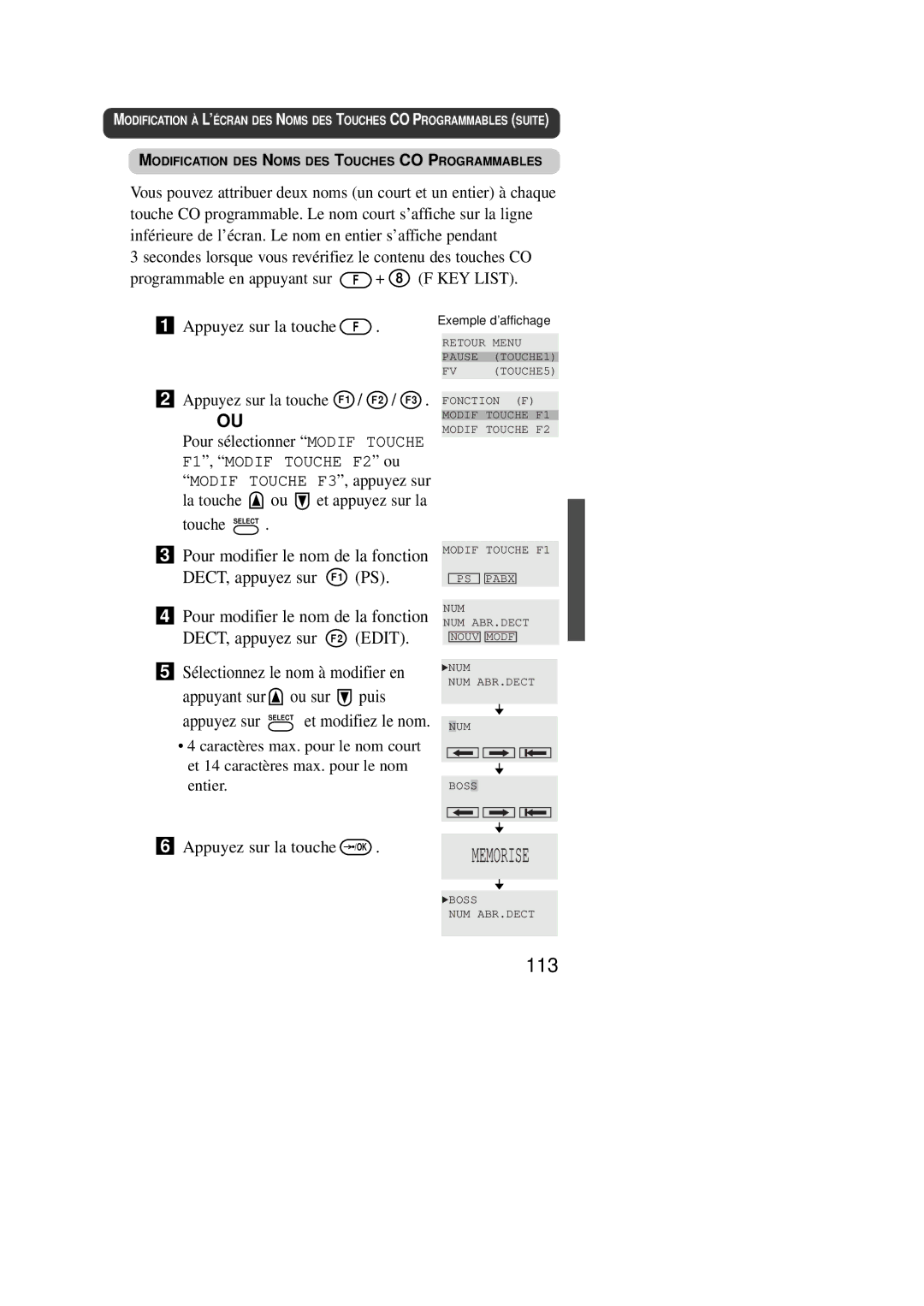 Panasonic KX-TD7590CE operating instructions 113 