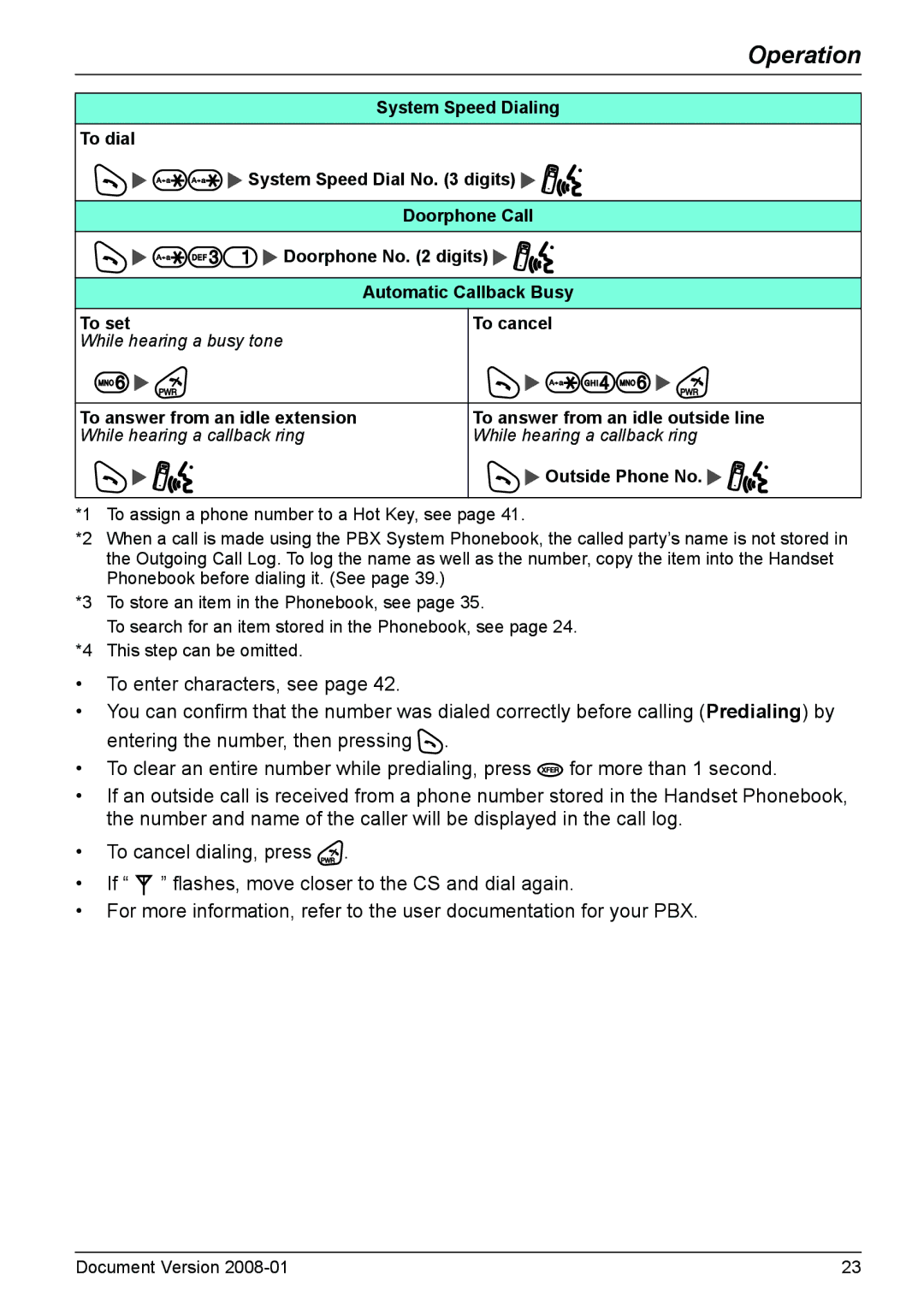 Panasonic KX-TD7685 operating instructions To answer from an idle extension 