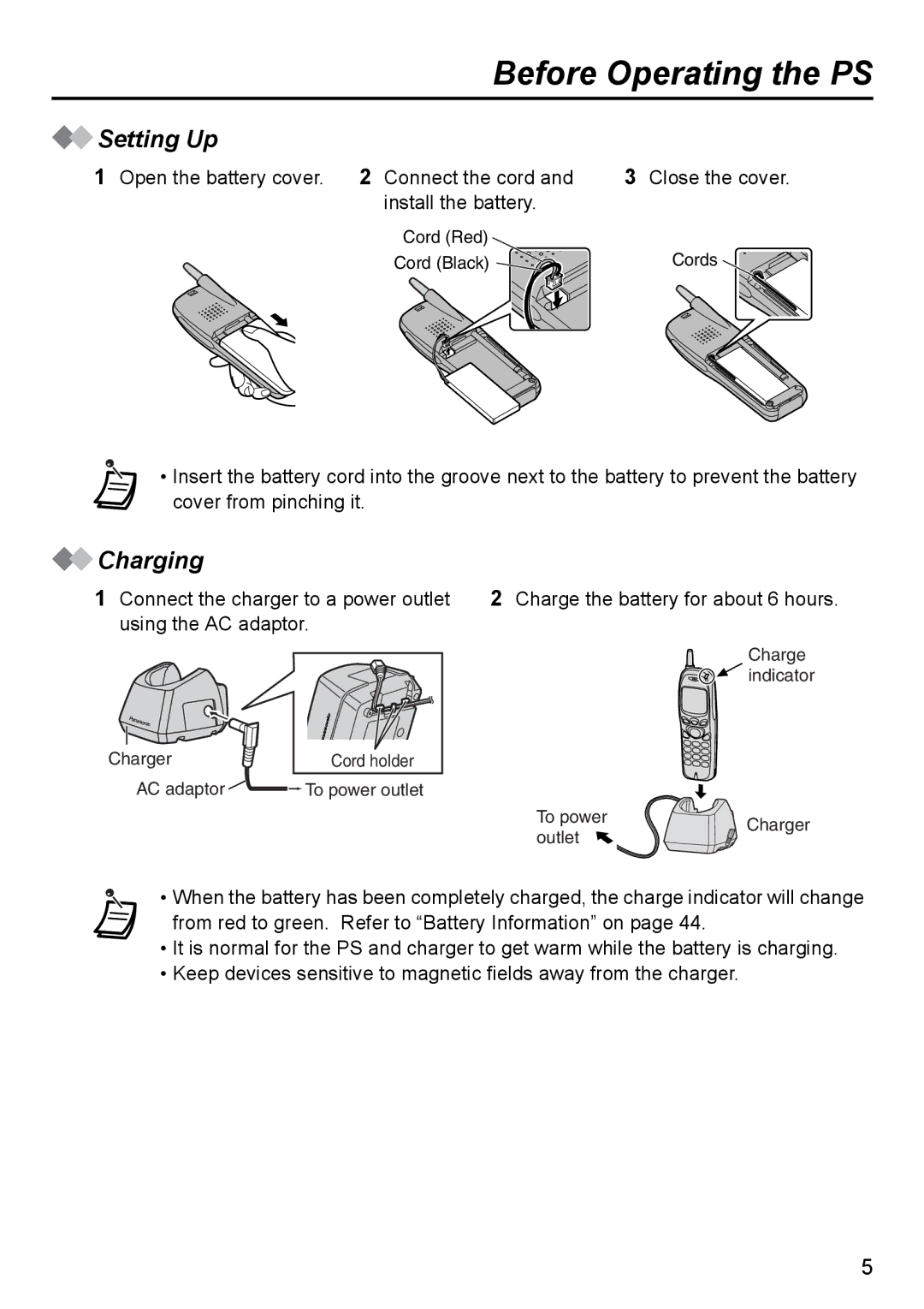 Panasonic KX-TD7690 manual Setting Up 