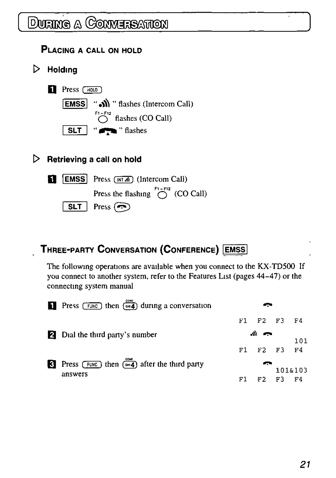 Panasonic KX-TD7895 manual 