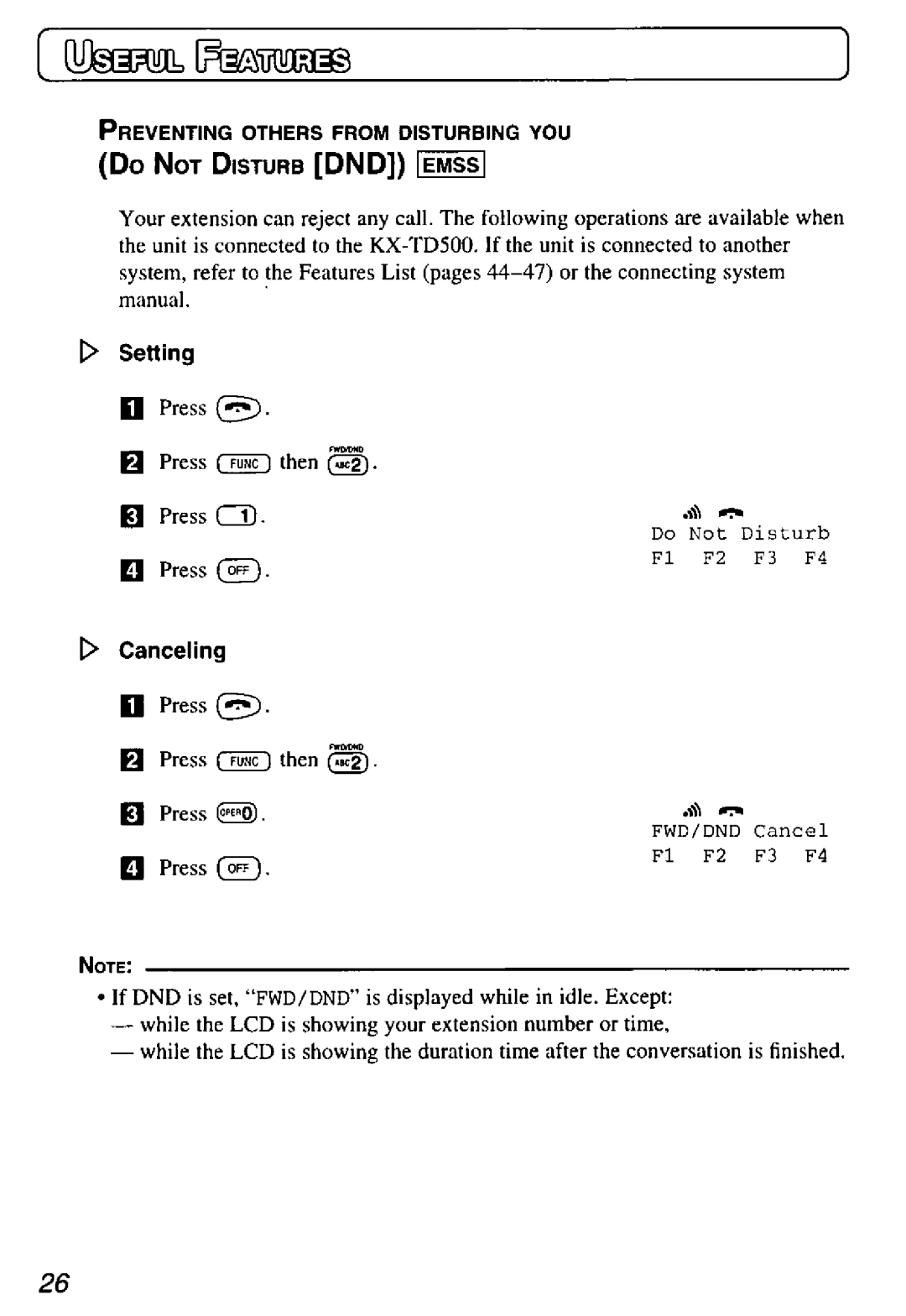 Panasonic KX-TD7895 manual 