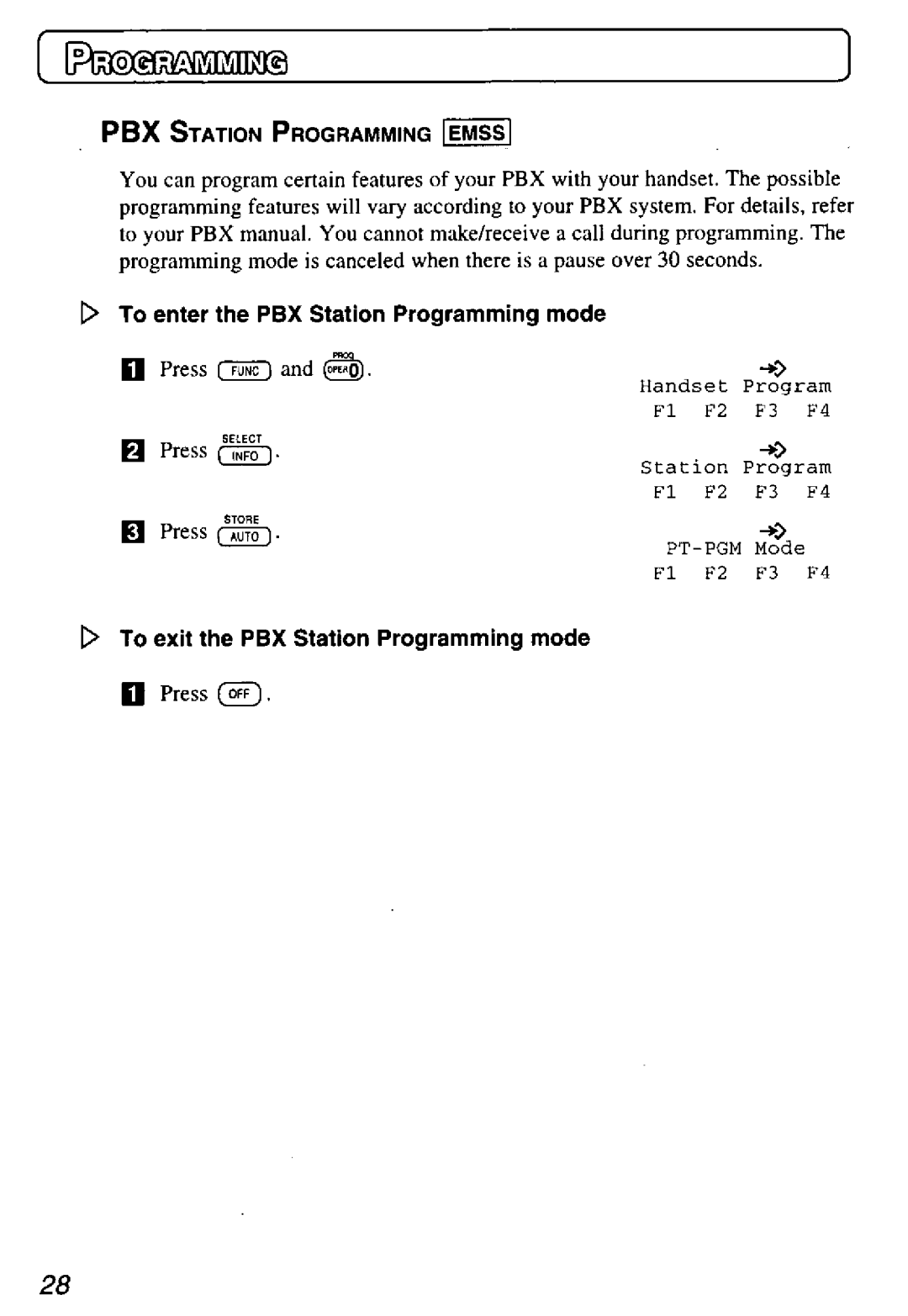 Panasonic KX-TD7895 manual 