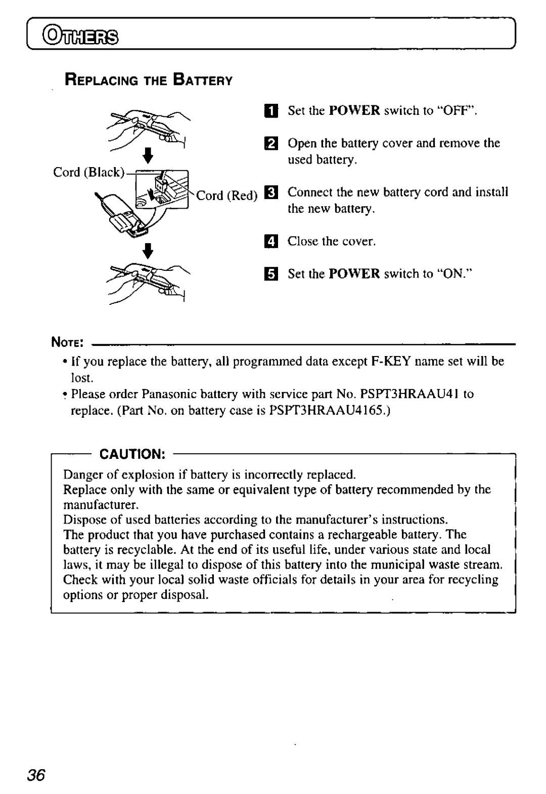 Panasonic KX-TD7895 manual 