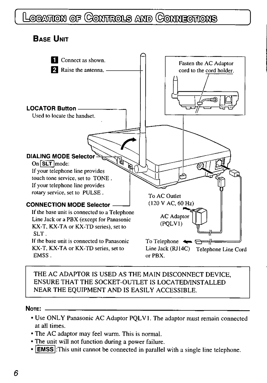 Panasonic KX-TD7895 manual 