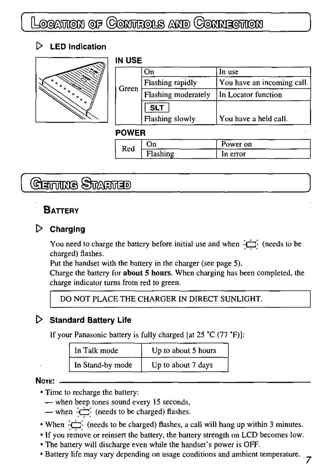 Panasonic KX-TD7895 manual 