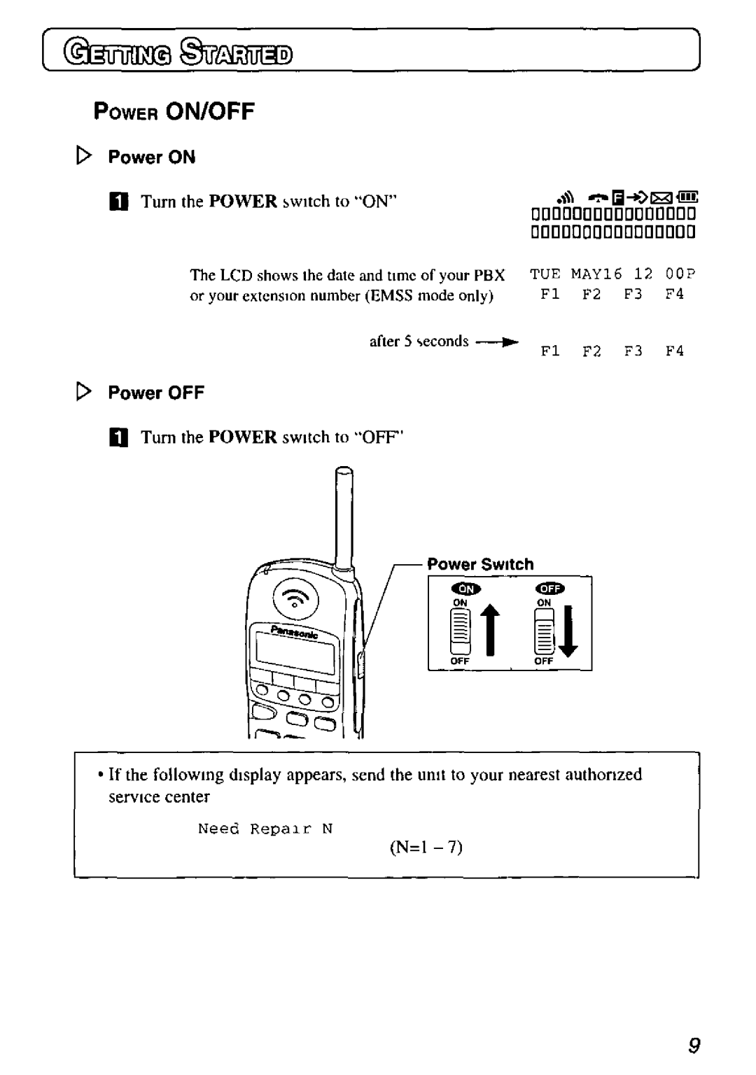 Panasonic KX-TD7895 manual 