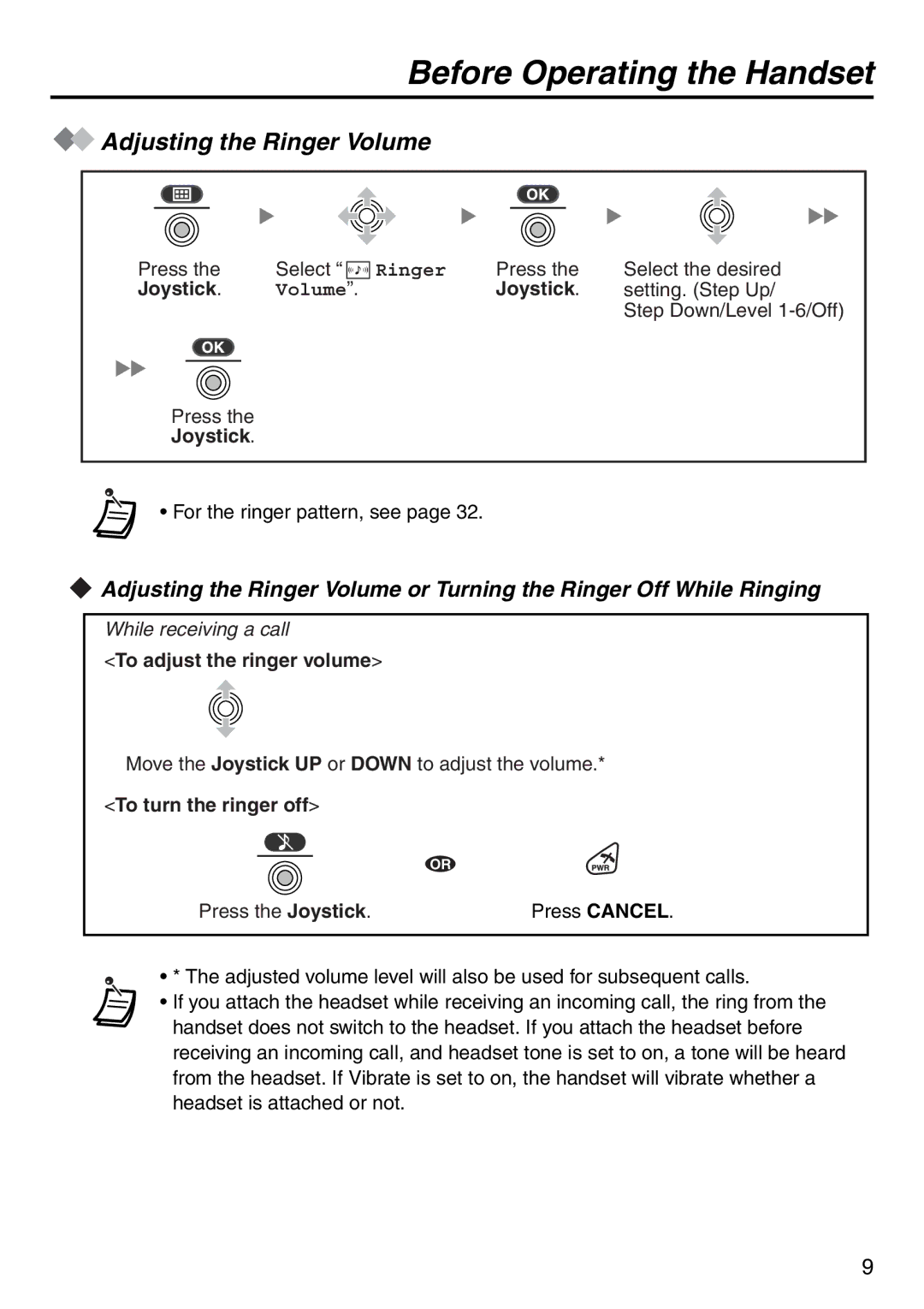 Panasonic KX-TD7896 manual Adjusting the Ringer Volume, To adjust the ringer volume 