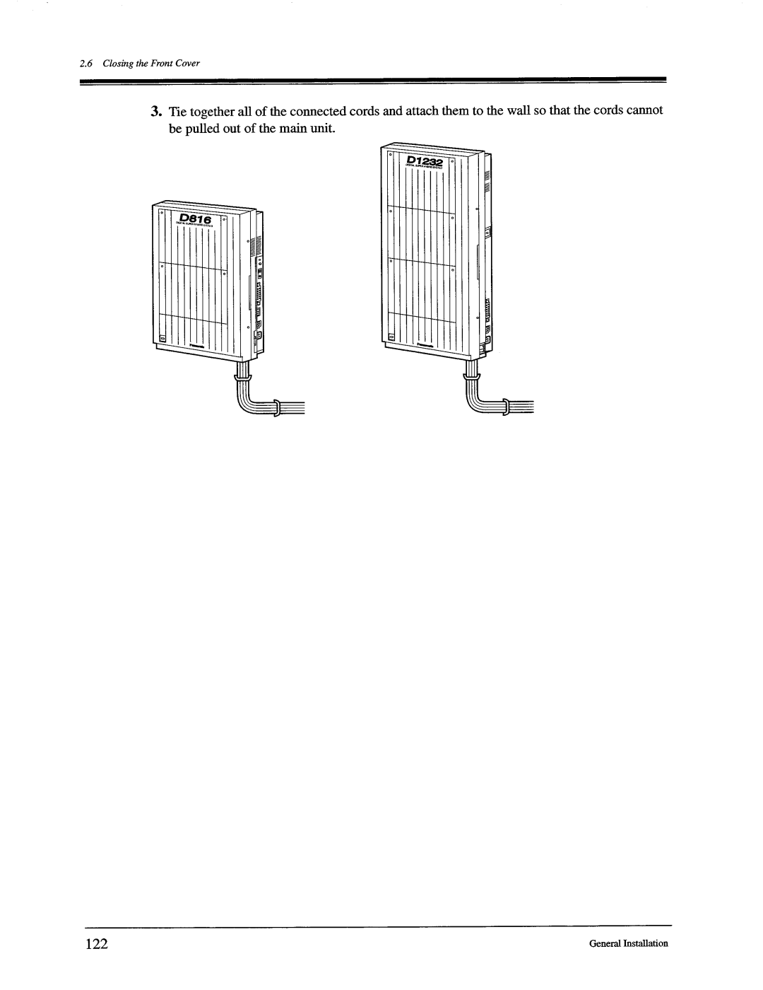 Panasonic KX-TD816, KX-TD1232 manual 