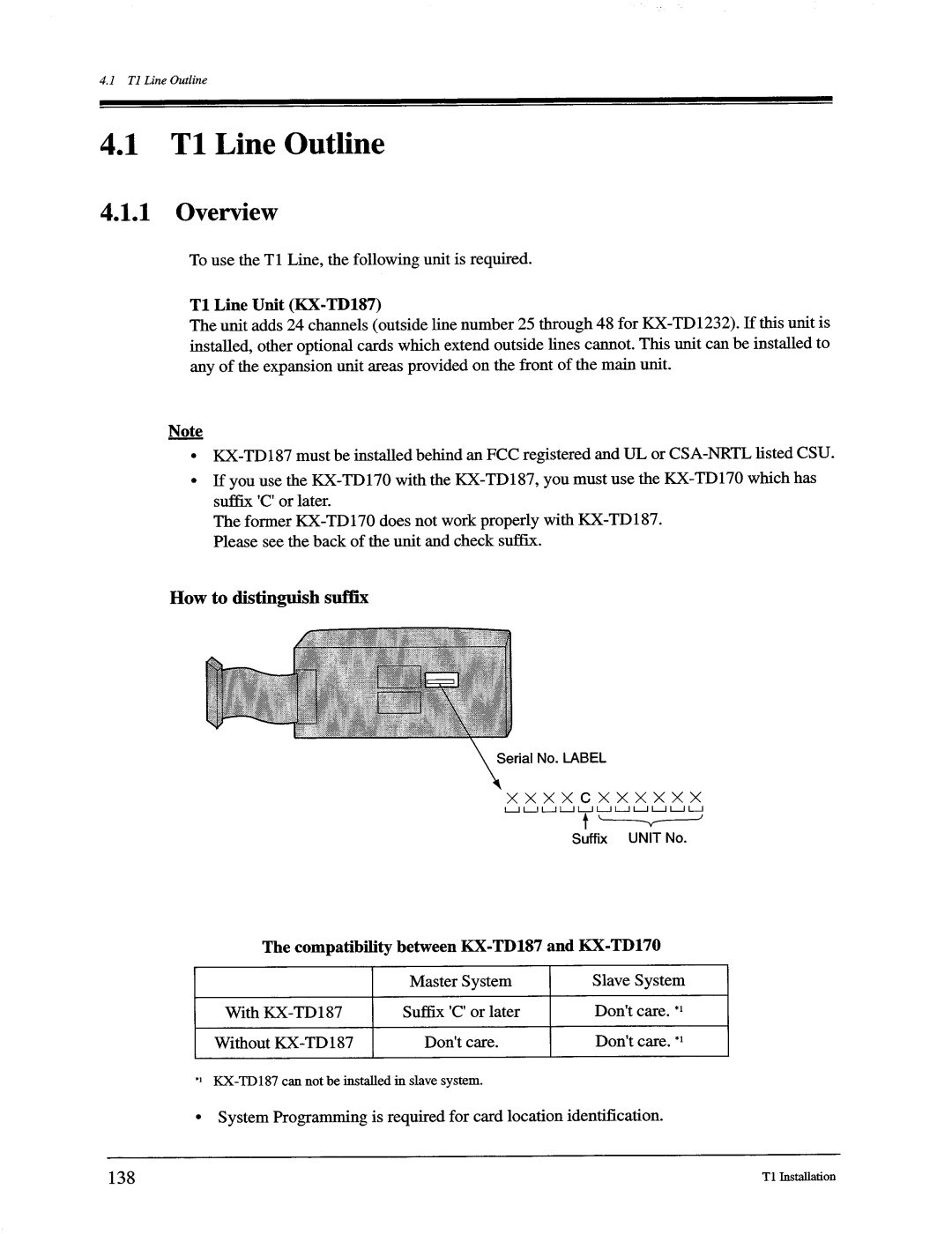 Panasonic KX-TD816, KX-TD1232 manual 