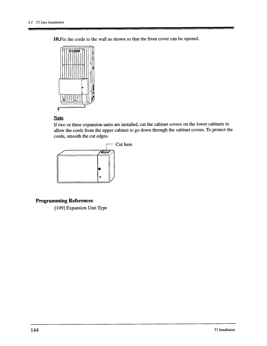 Panasonic KX-TD816, KX-TD1232 manual 