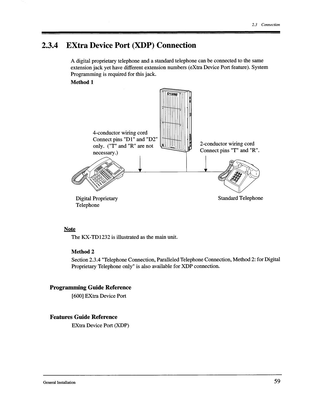 Panasonic KX-TD1232, KX-TD816 manual 