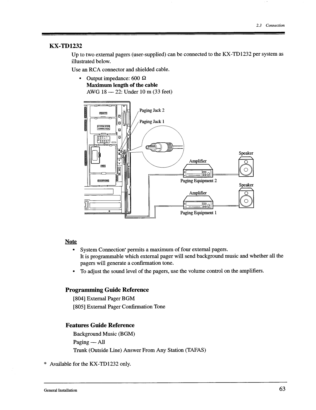 Panasonic KX-TD1232, KX-TD816 manual 