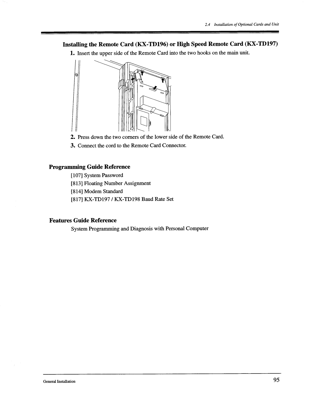 Panasonic KX-TD1232, KX-TD816 manual 