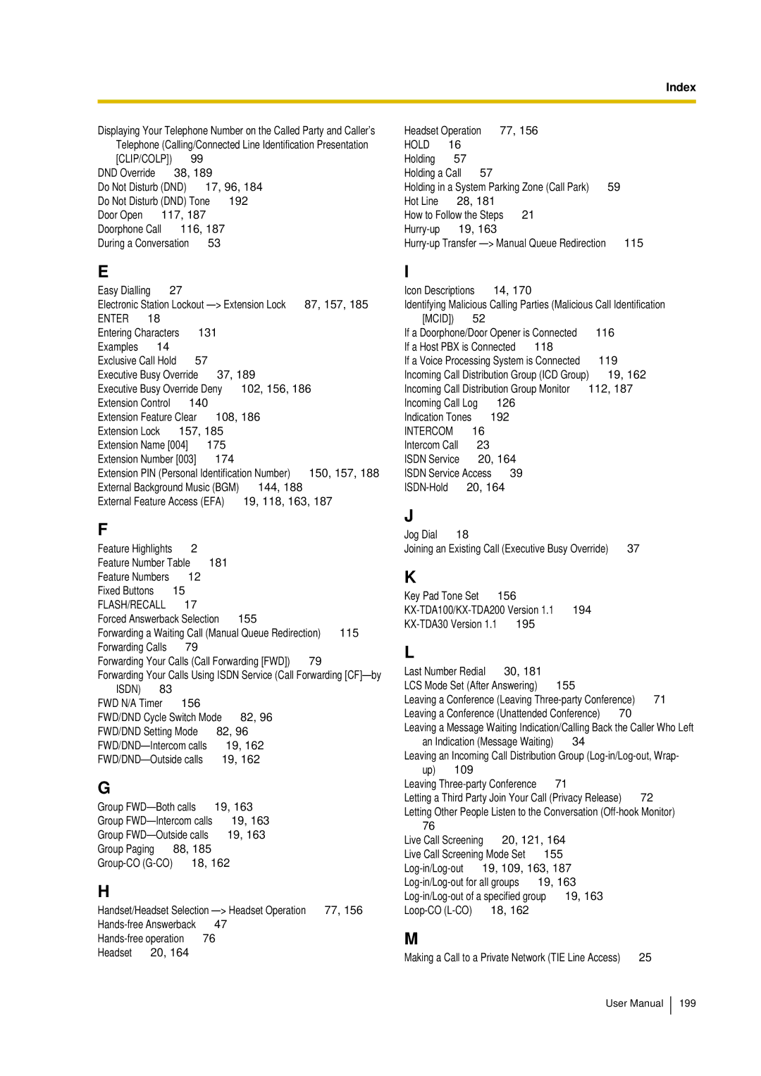 Panasonic KX-TDA15 user manual Hold 