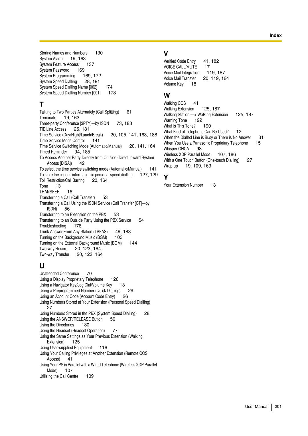 Panasonic KX-TDA15 user manual Isdn 