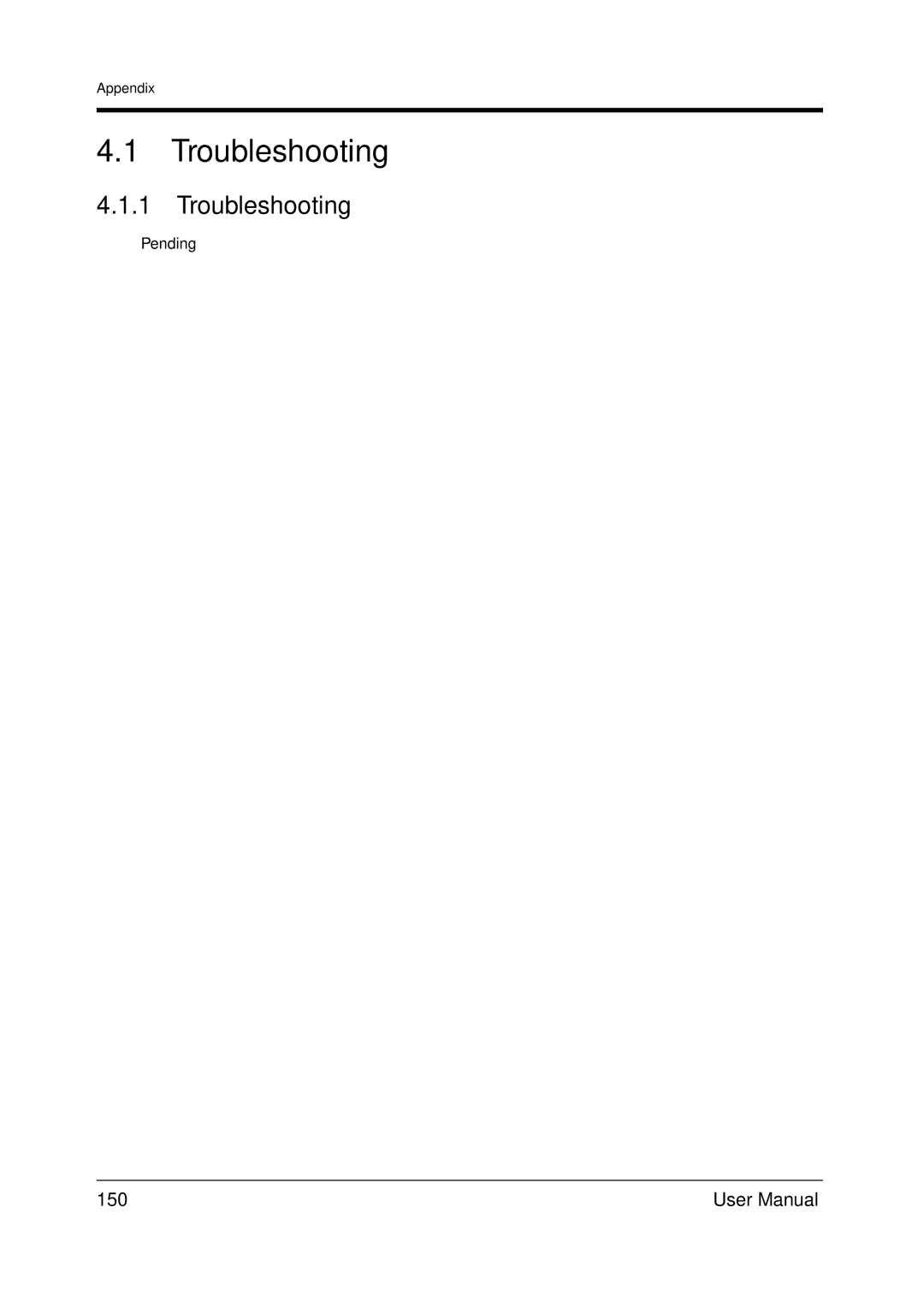 Panasonic KX-TDA200 user manual Troubleshooting, 150 