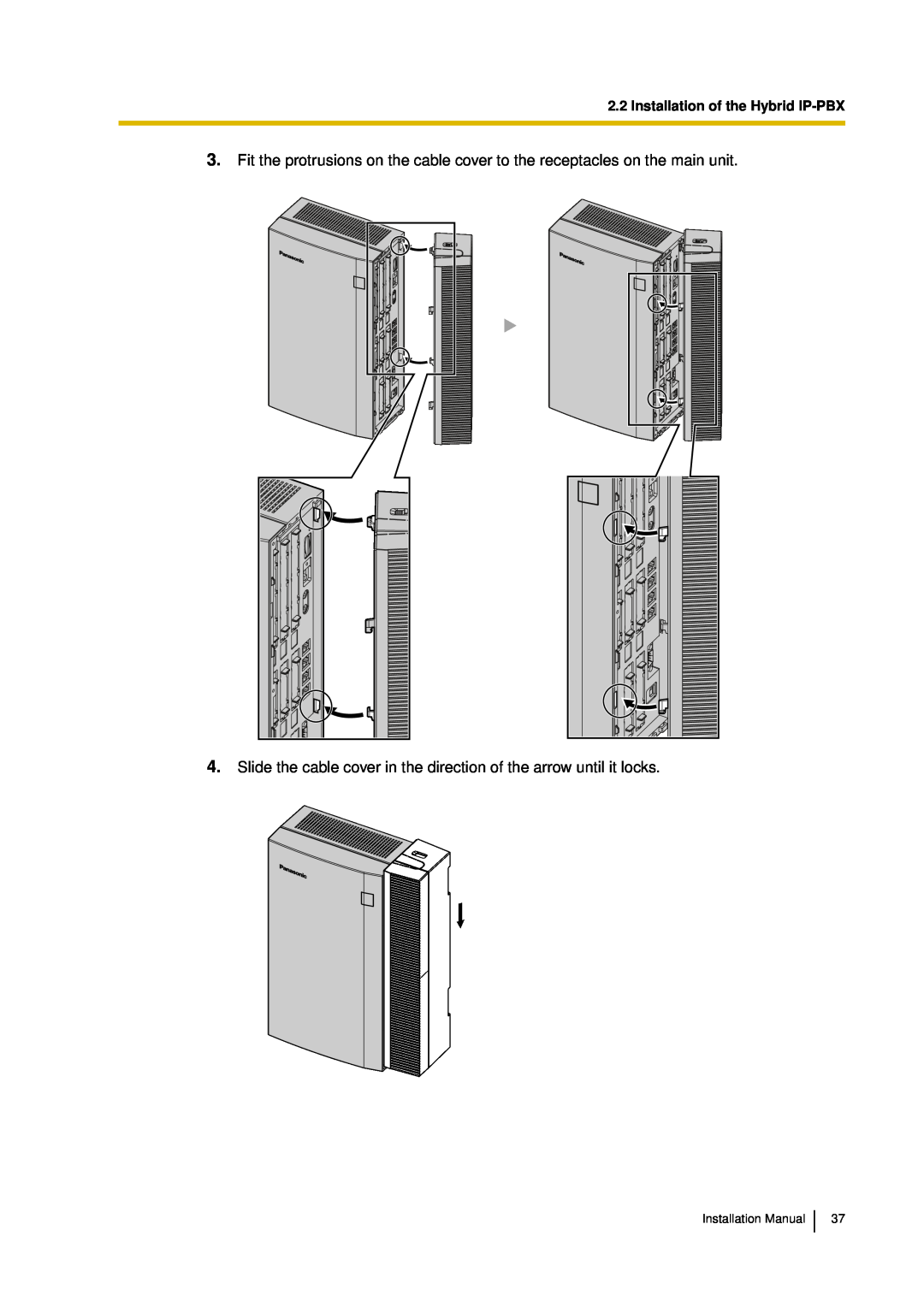 Panasonic KX-TDA30 installation manual Installation Manual 
