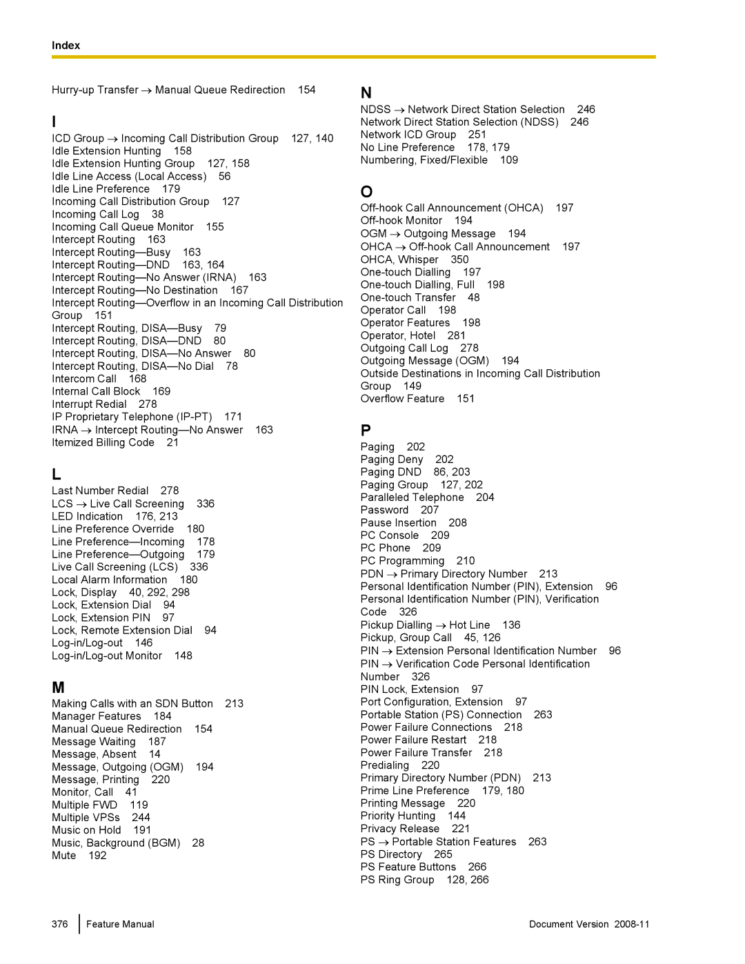 Panasonic KX-TDA50 manual 179 