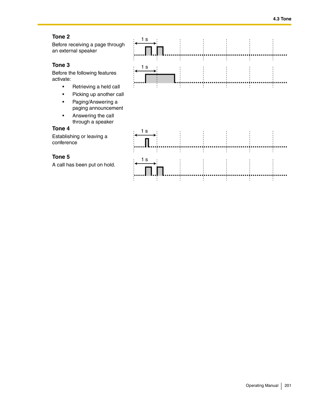 Panasonic KX-TDA600 manual Before receiving a page through an external speaker 