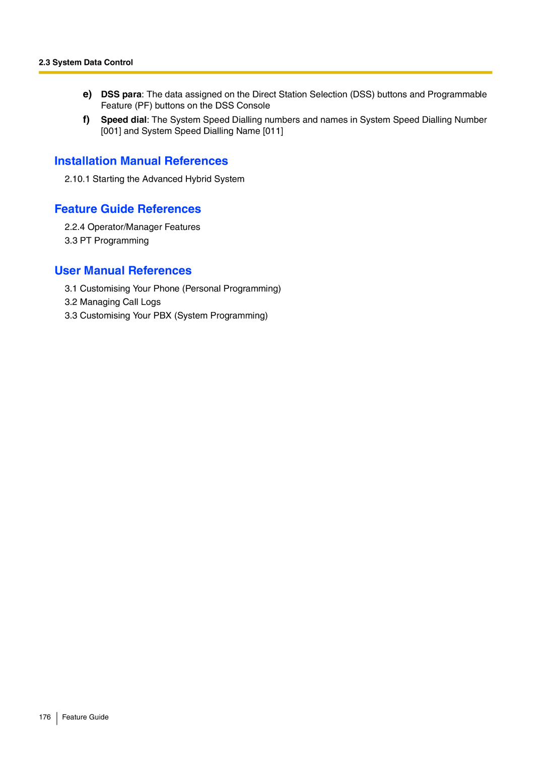 Panasonic kx-tea308 manual Starting the Advanced Hybrid System 