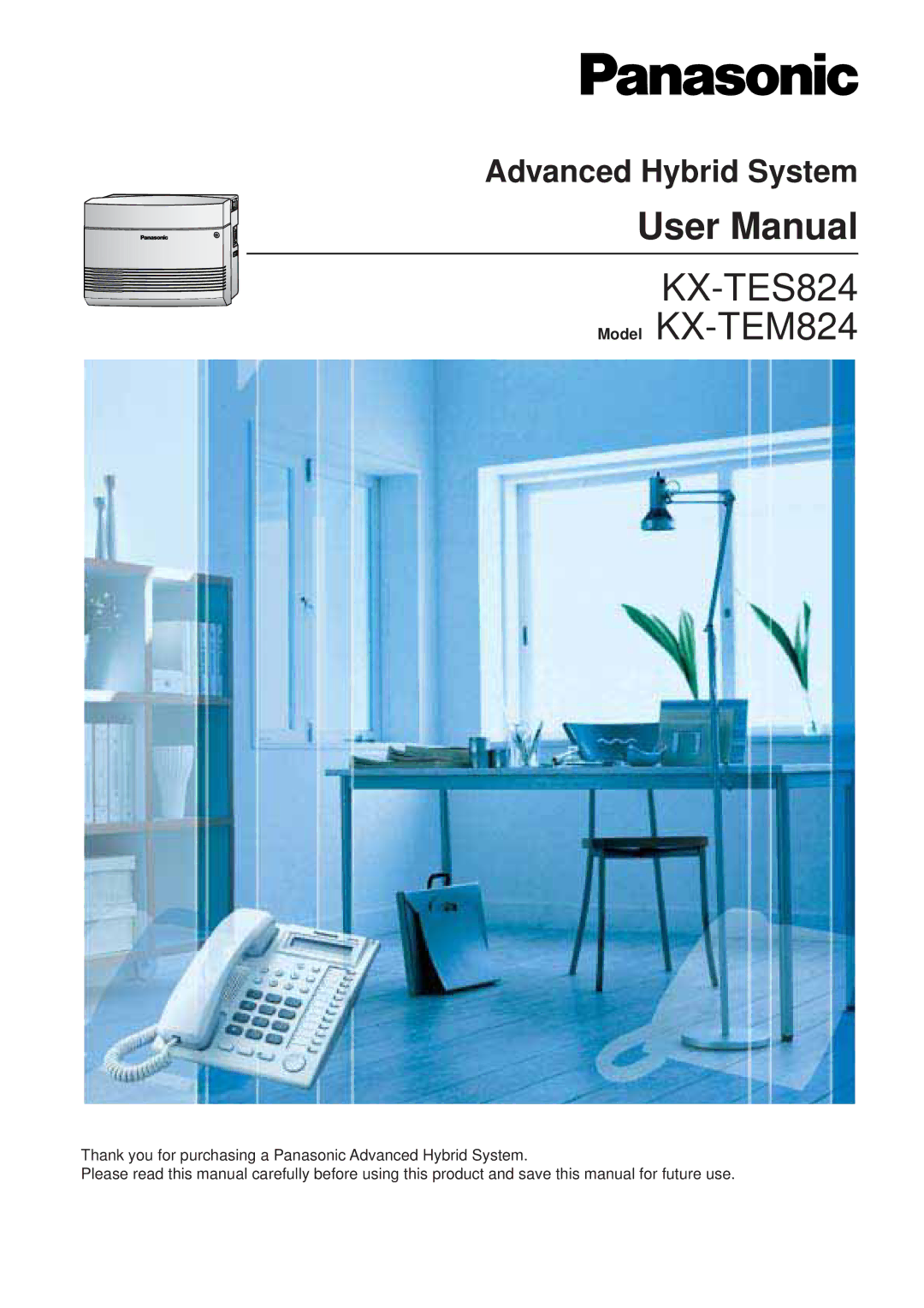 Panasonic KX-TES824, KX-TEM824 user manual 