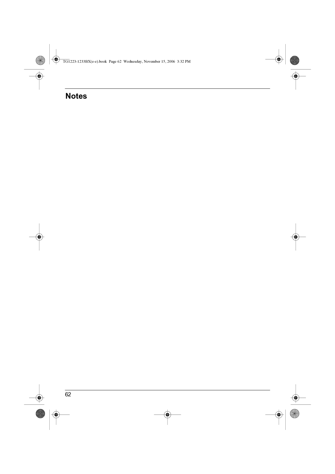 Panasonic KX-TG1233BX, KX-TG1223BX operating instructions 