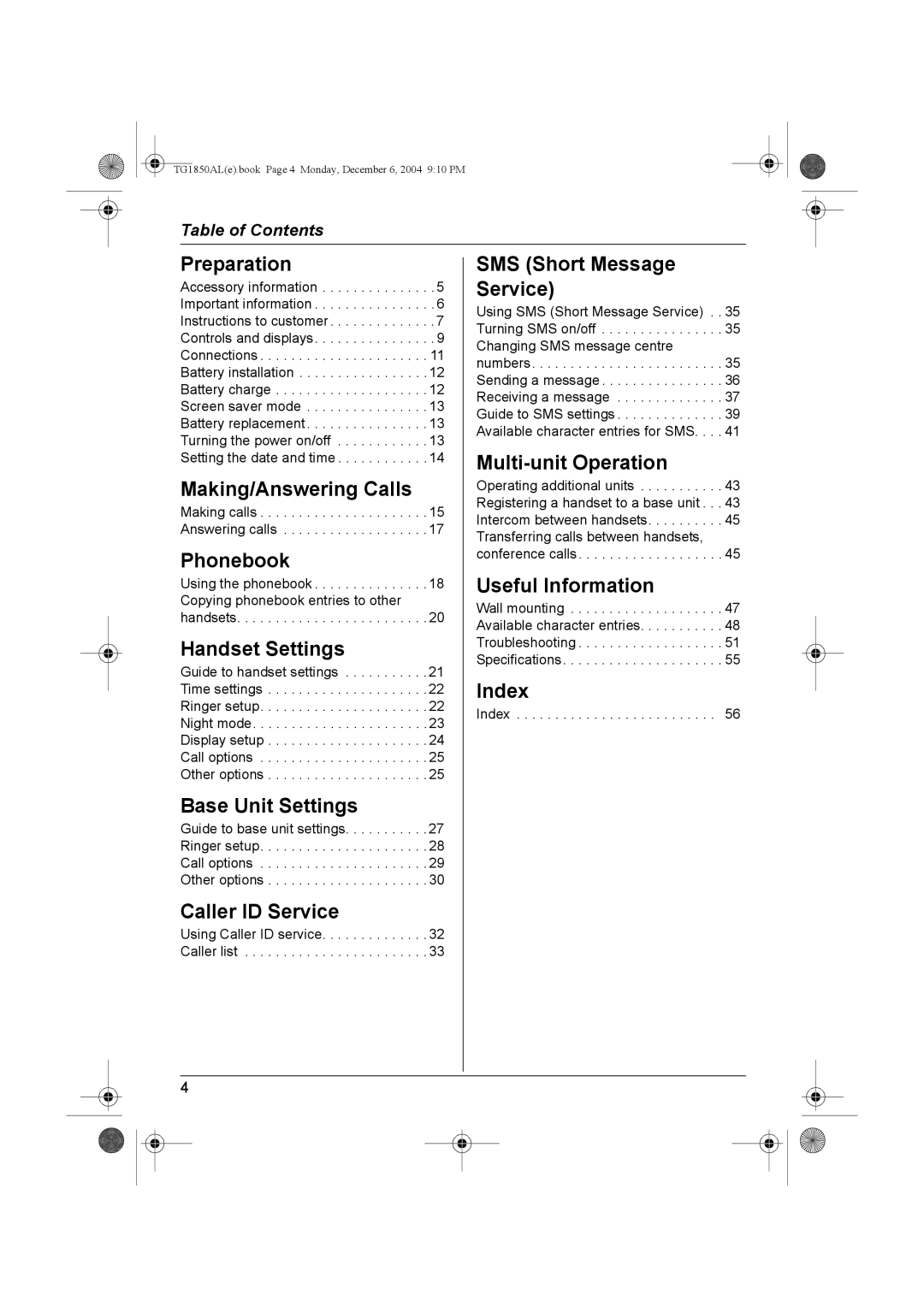 Panasonic KX-TG1850ALT operating instructions Making/Answering Calls 