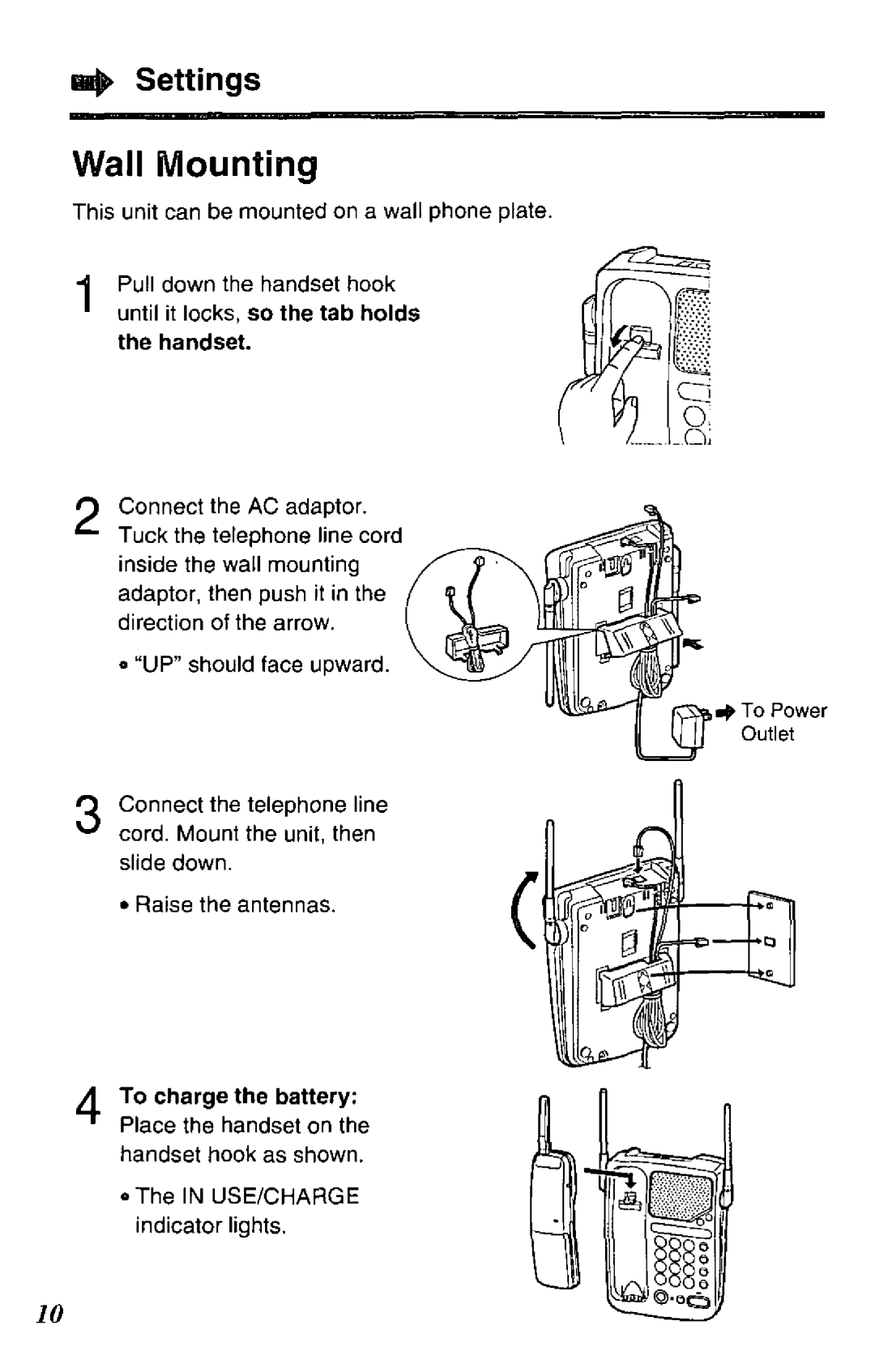 Panasonic KX-TG210-S, KX-TG210-B manual 