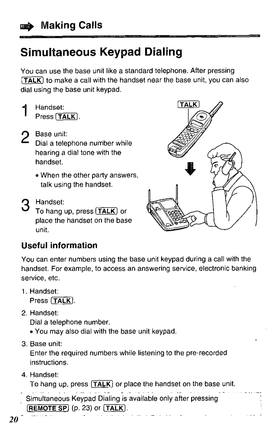 Panasonic KX-TG210-S, KX-TG210-B manual 