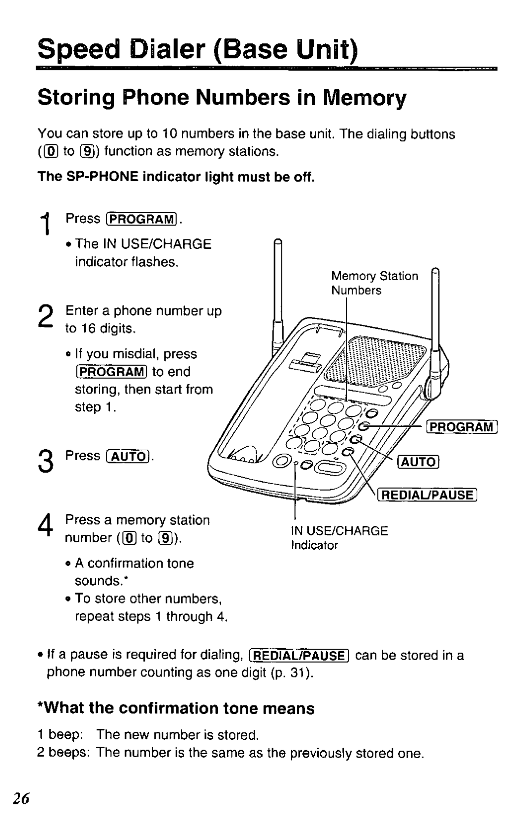 Panasonic KX-TG210-S, KX-TG210-B manual 