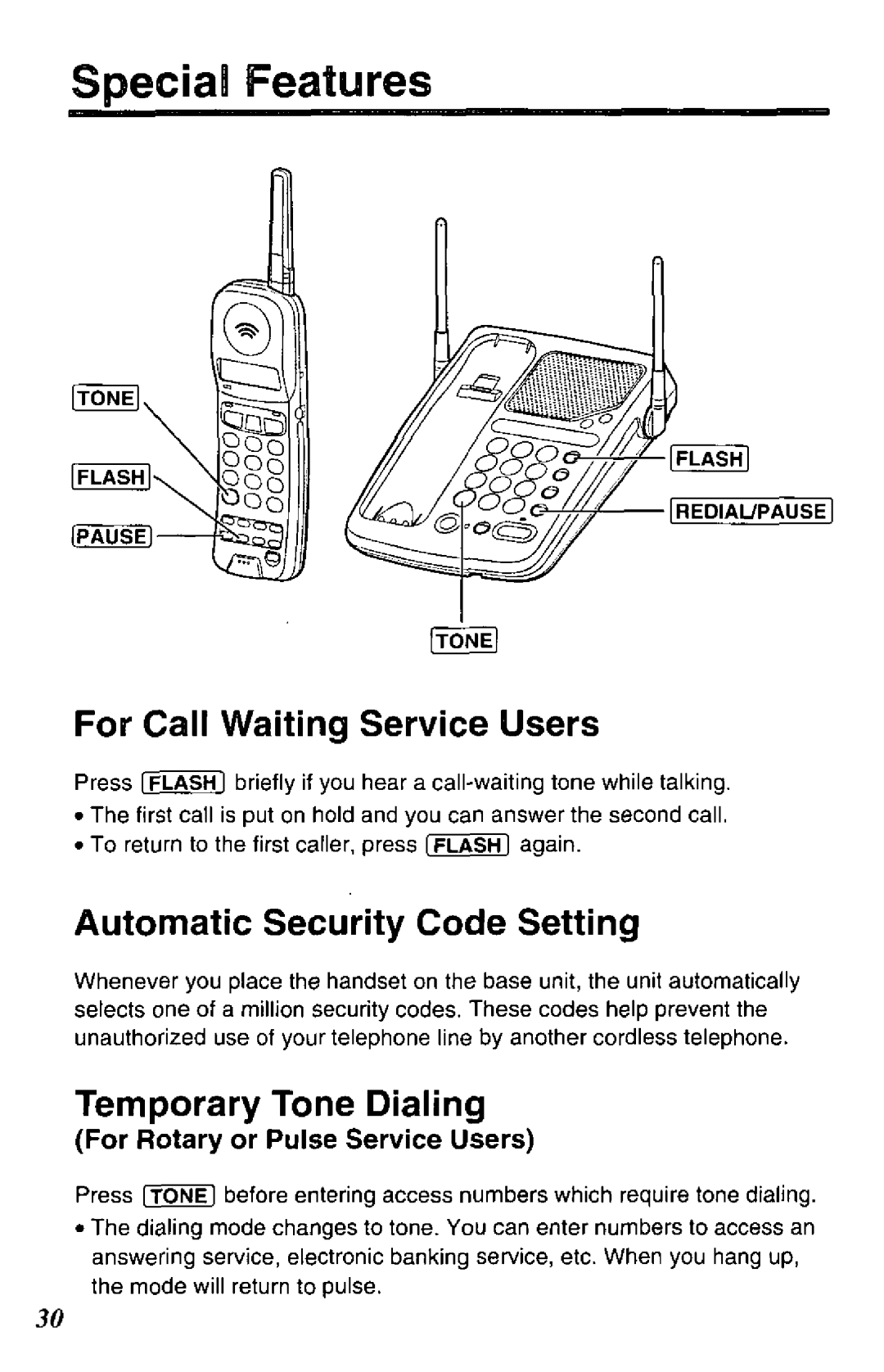 Panasonic KX-TG210-S, KX-TG210-B manual 