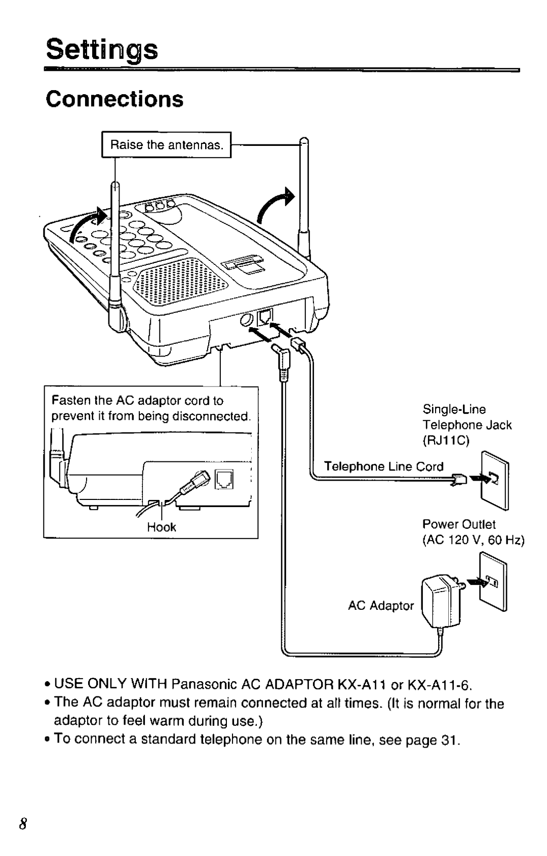 Panasonic KX-TG210-S, KX-TG210-B manual 