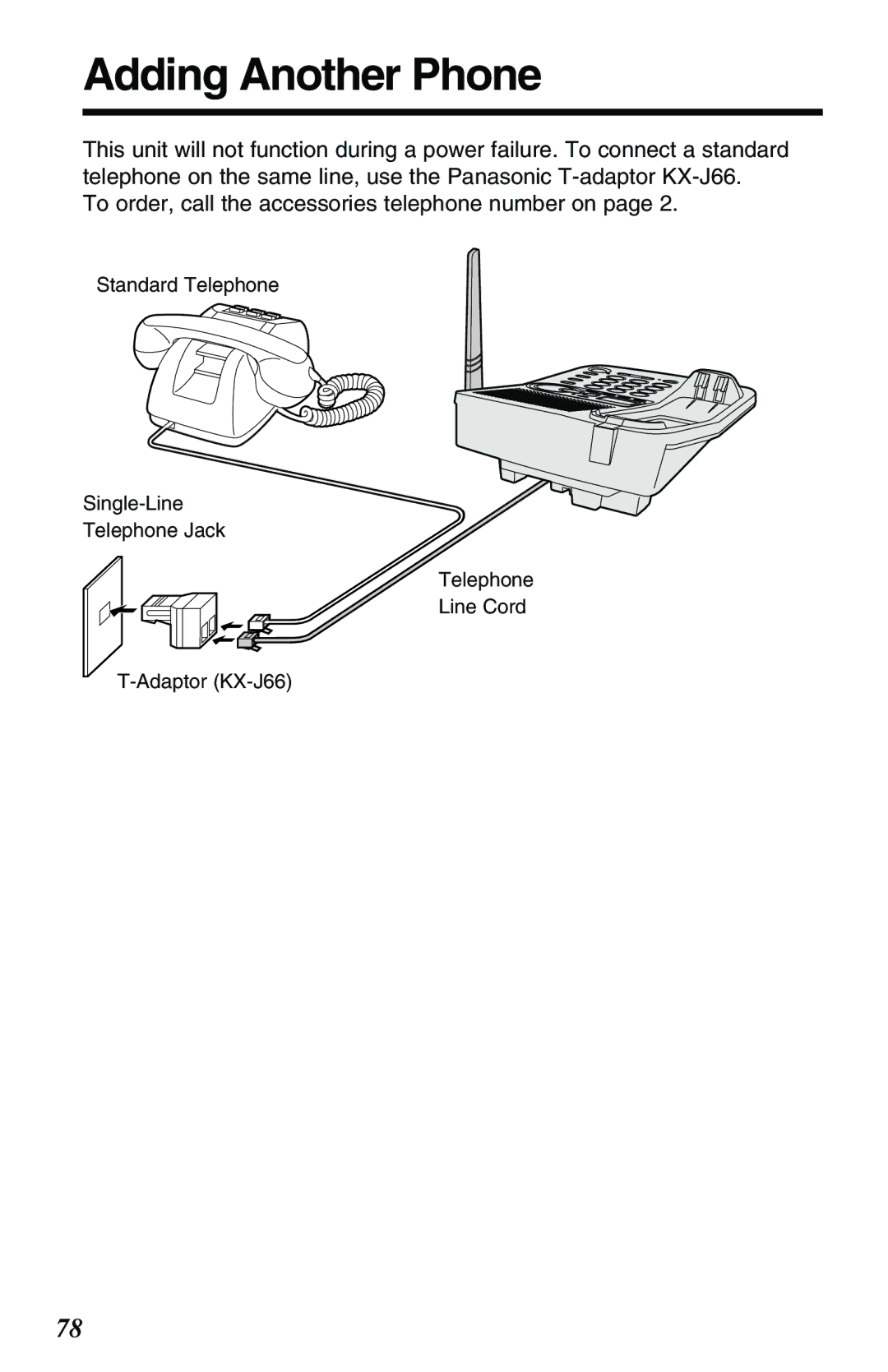 Panasonic KX-TG2257PW, KX-TG2257S operating instructions Adding Another Phone 