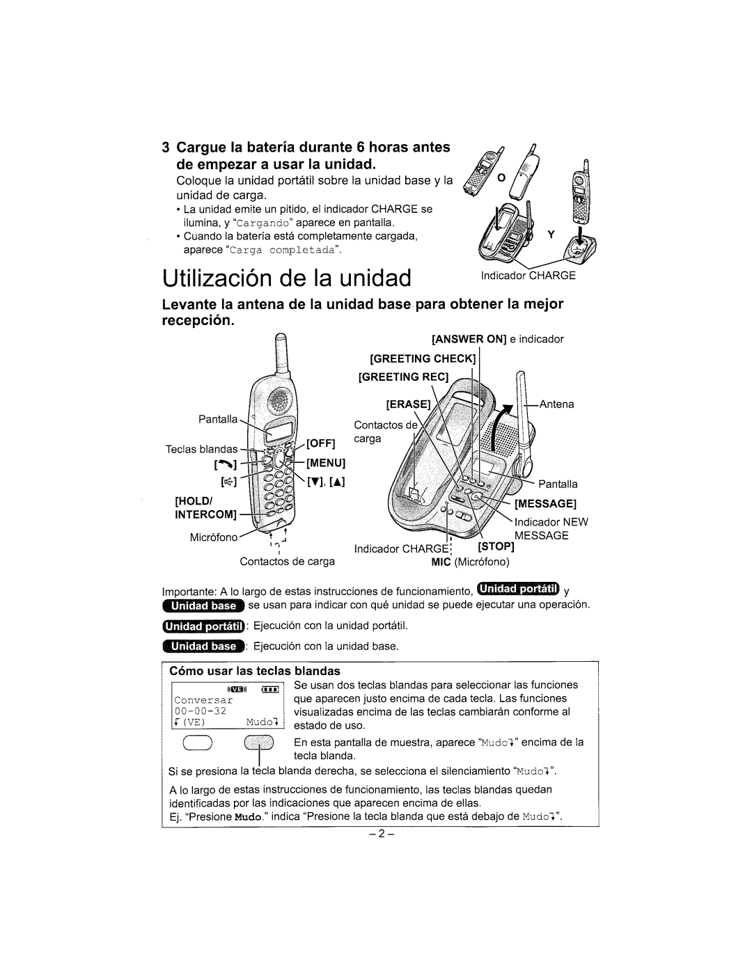 Panasonic KX-TG2344 manual 