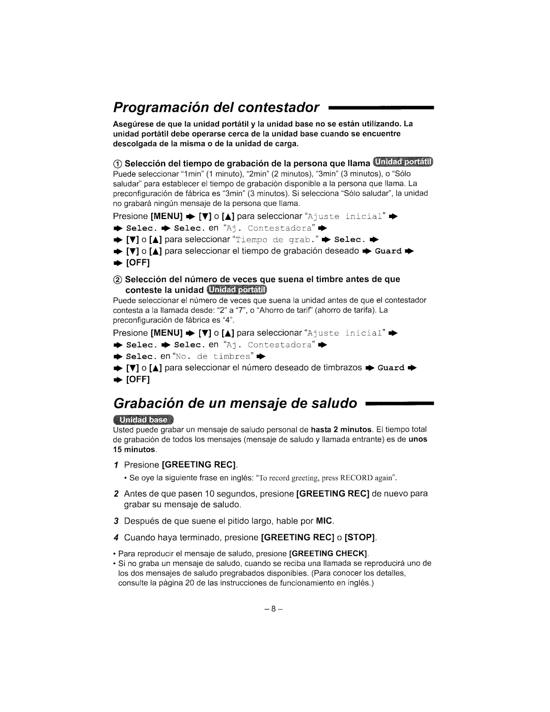 Panasonic KX-TG2344 manual 