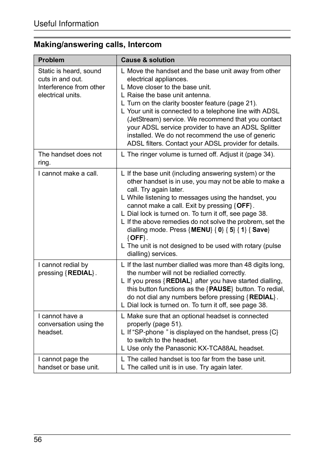 Panasonic KX-TG2431NZ, KX-TG2432NZ operating instructions Making/answering calls, Intercom 