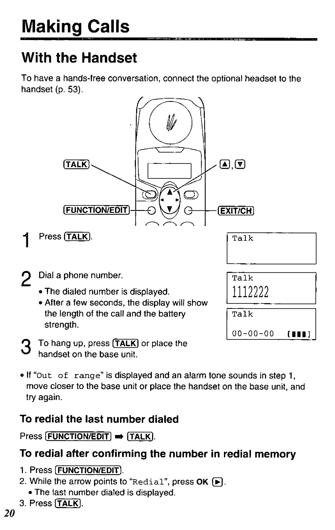 Panasonic KX-TG2560S, KX-TG2560B manual 