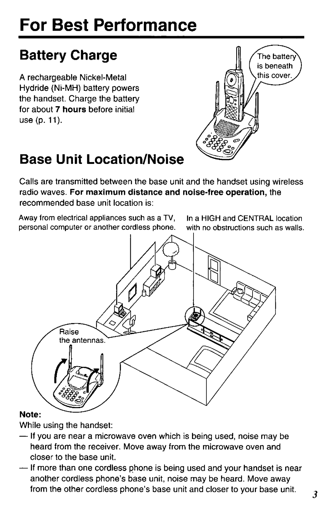 Panasonic KX-TG2560B, KX-TG2560S manual 