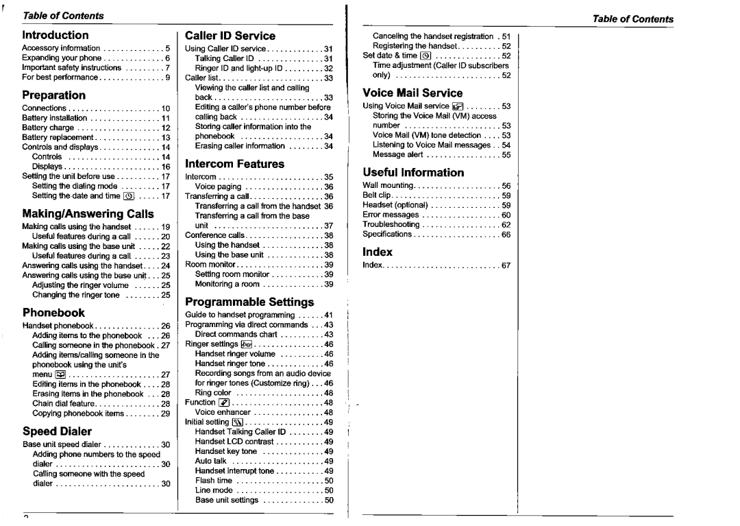 Panasonic KX-TG5561HK manual 