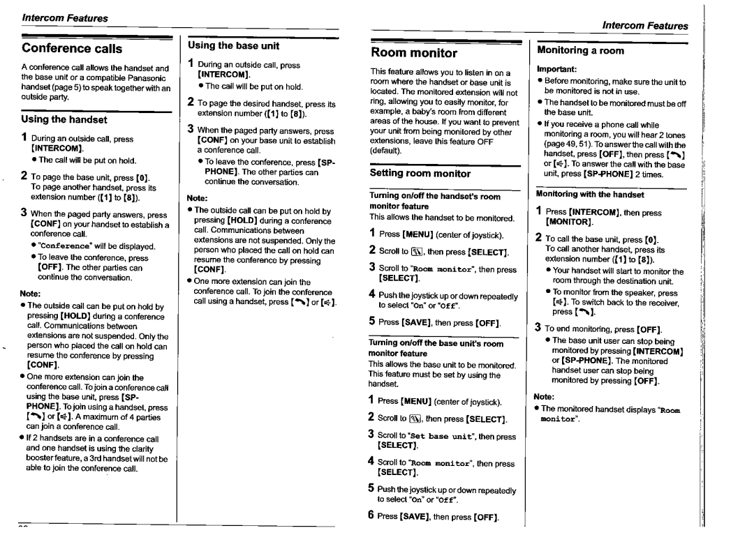 Panasonic KX-TG5561HK manual 