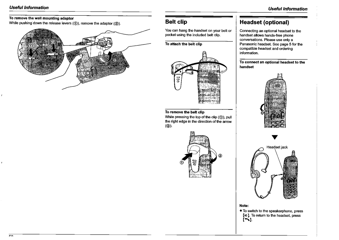 Panasonic KX-TG5561HK manual 