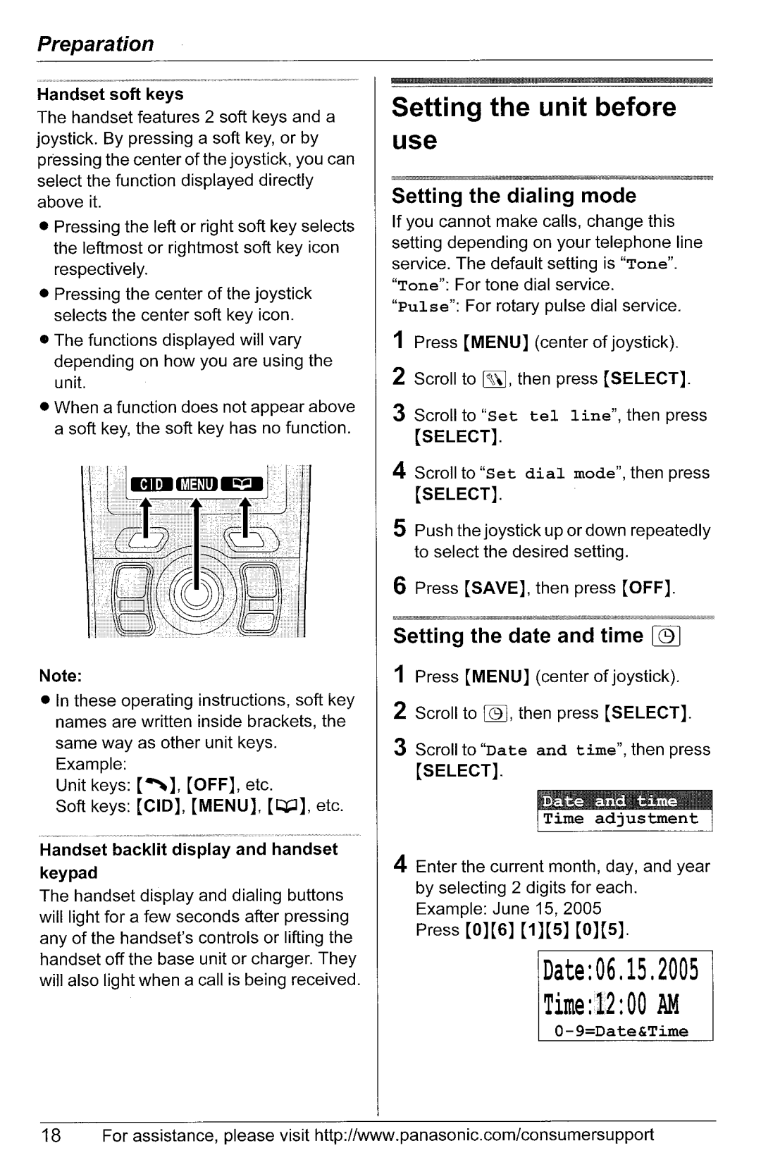 Panasonic KX-TG5566, KX-TG5561 manual 