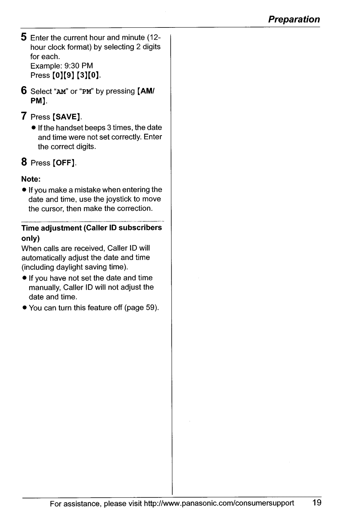 Panasonic KX-TG5561, KX-TG5566 manual 