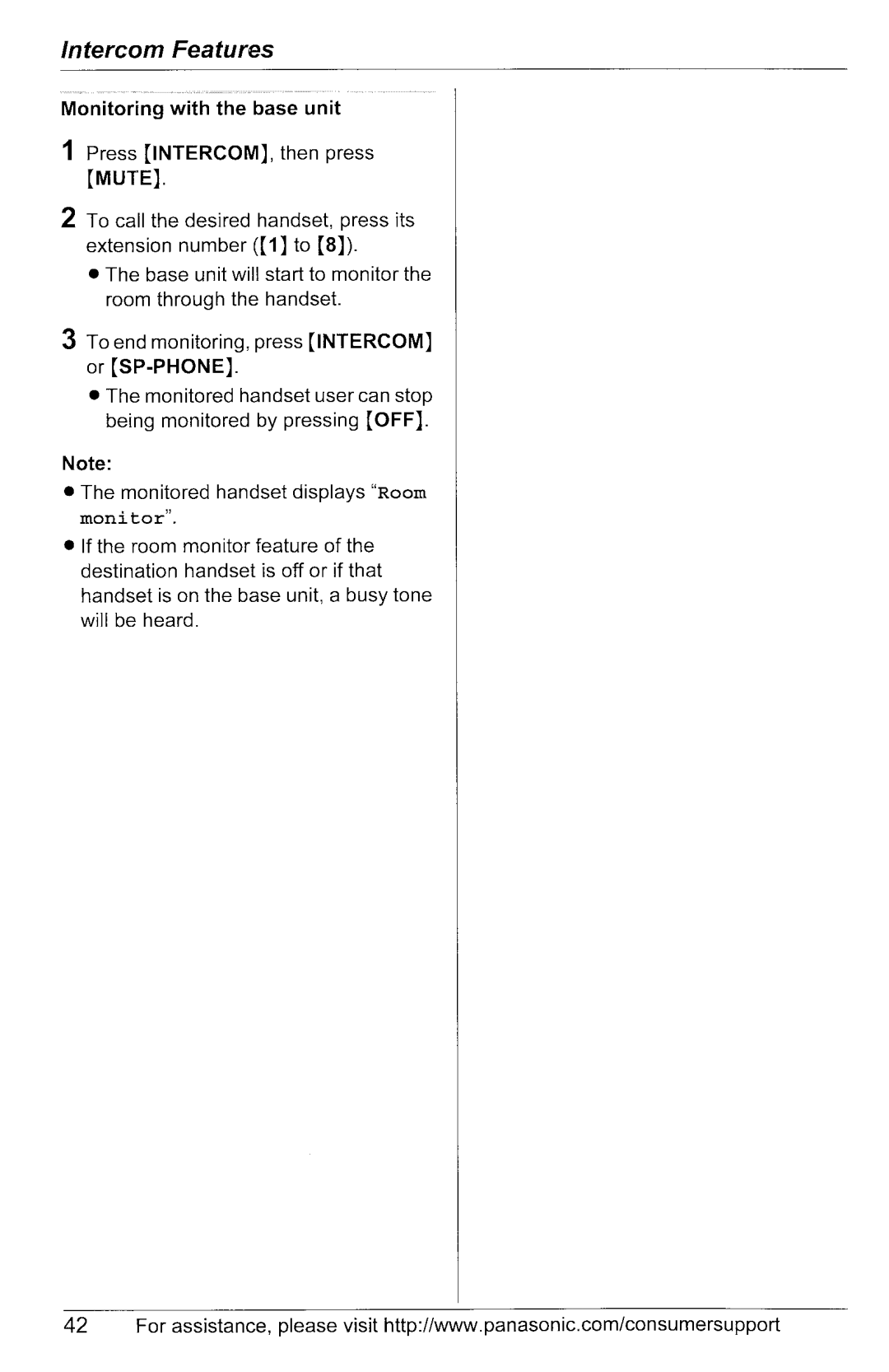 Panasonic KX-TG5566, KX-TG5561 manual 