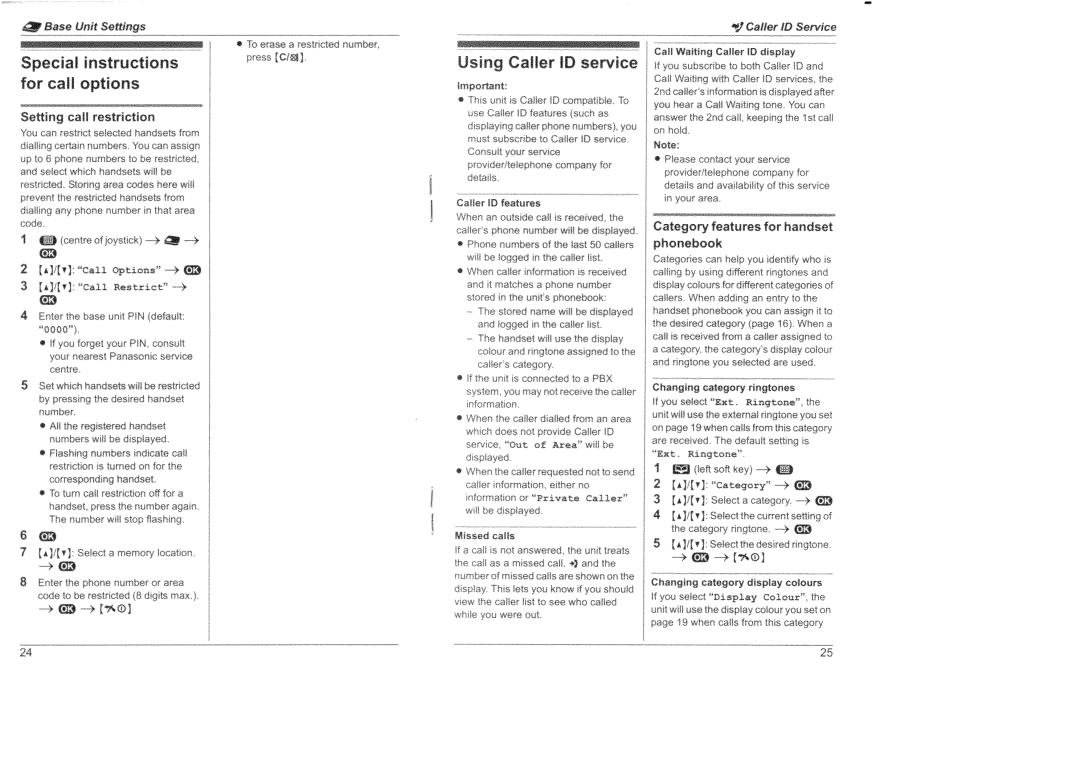 Panasonic KX-TG8200HK manual 