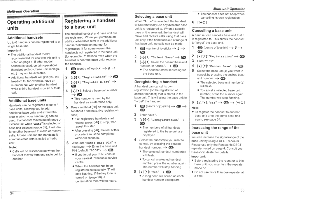 Panasonic KX-TG8200HK manual 