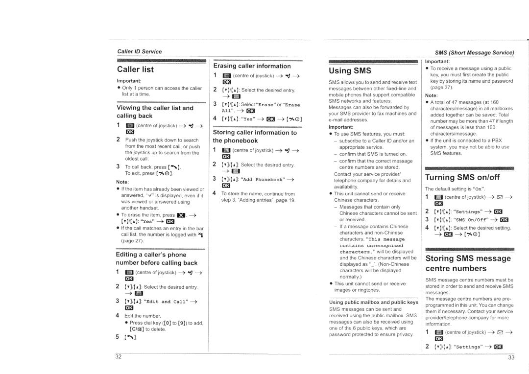 Panasonic KX-TG8301HK manual 